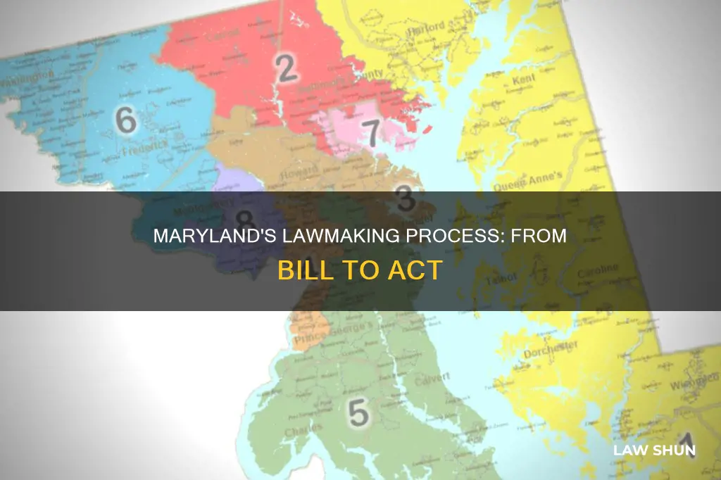 how a bill becomes a law in maryland