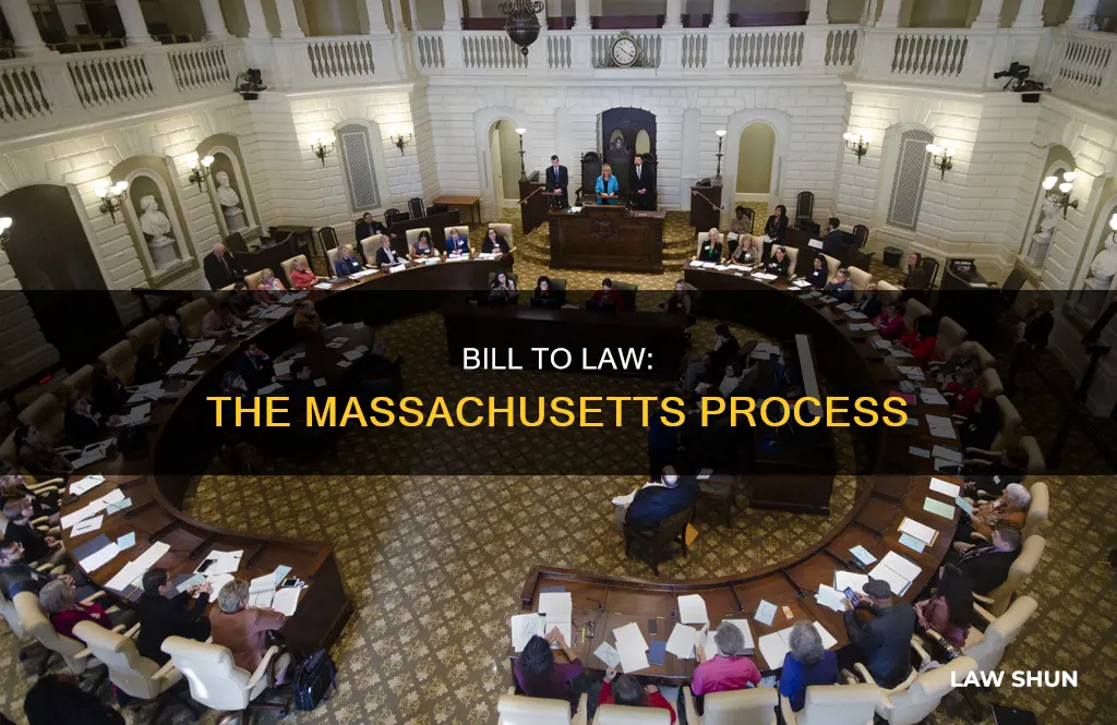 how a bill becomes a law in massachusetts