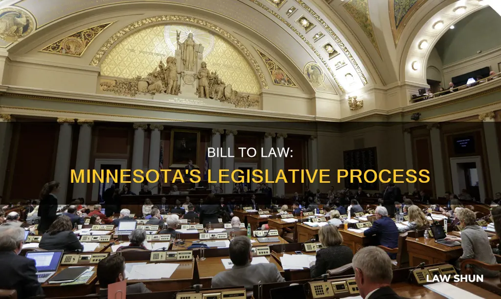 how a bill becomes a law in minnesota