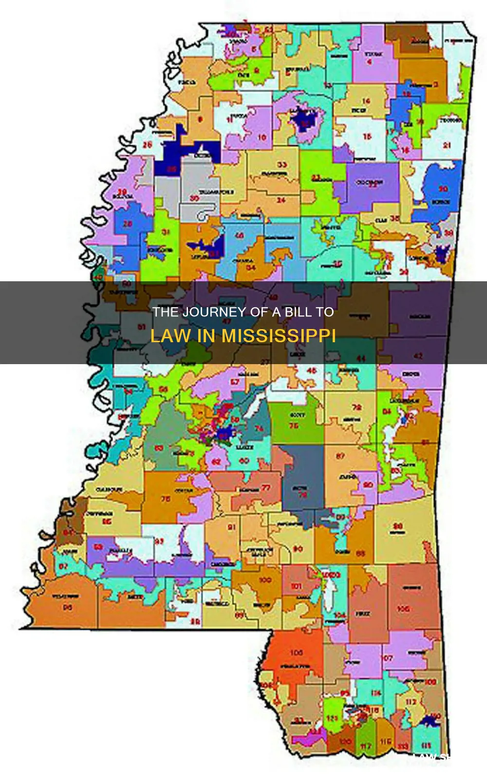 how a bill becomes a law in mississippi