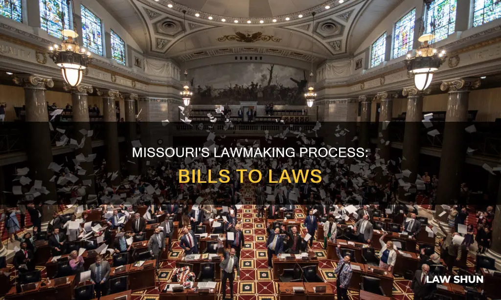 how a bill becomes a law in missouri