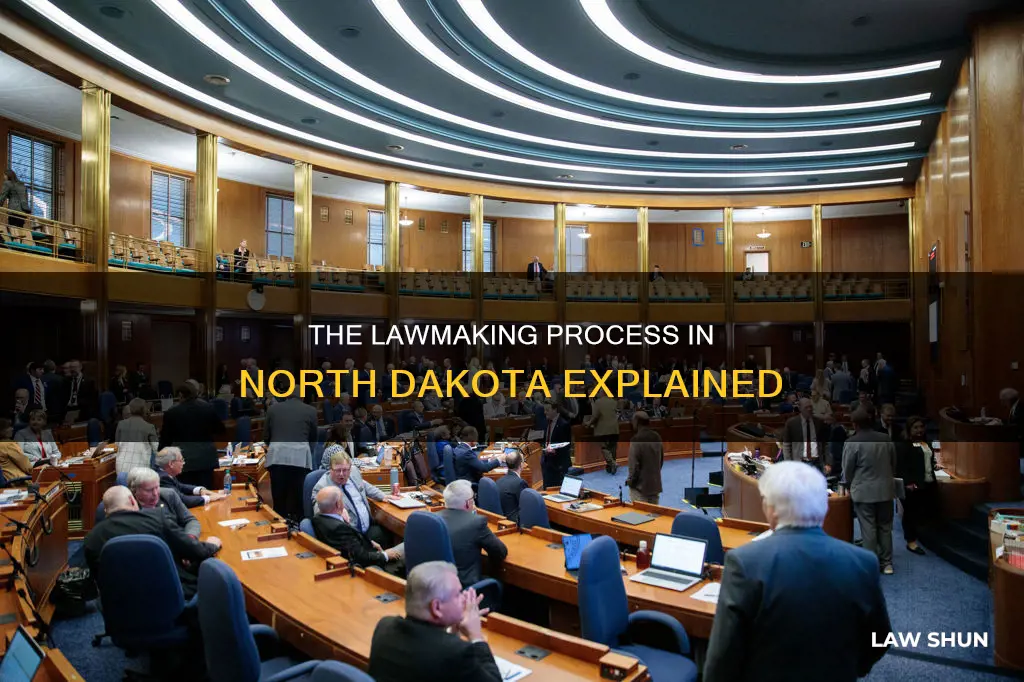 how a bill becomes a law in north dakota