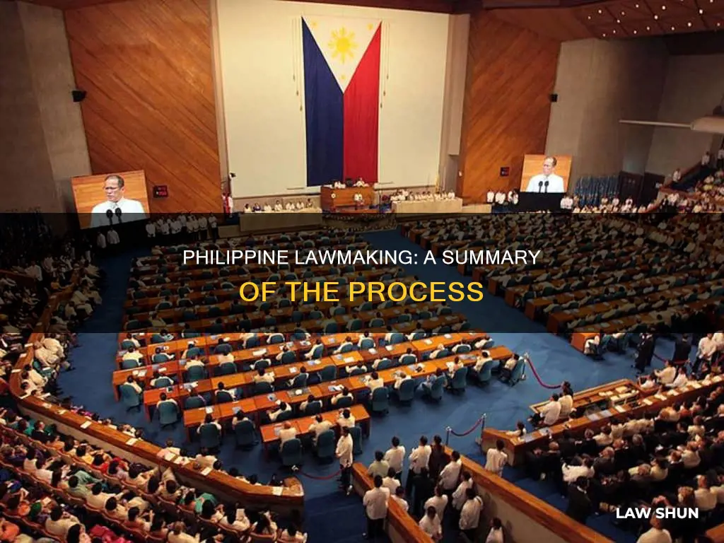 how a bill becomes a law in the philippines summary