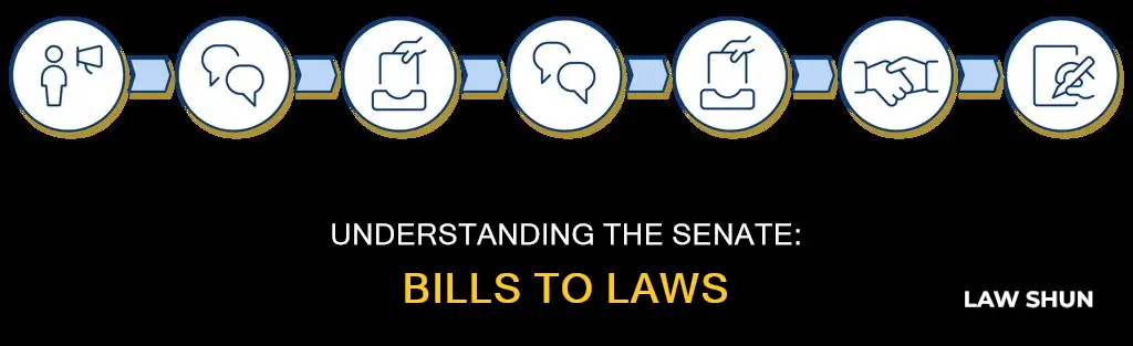 how a bill becomes a law in the senate