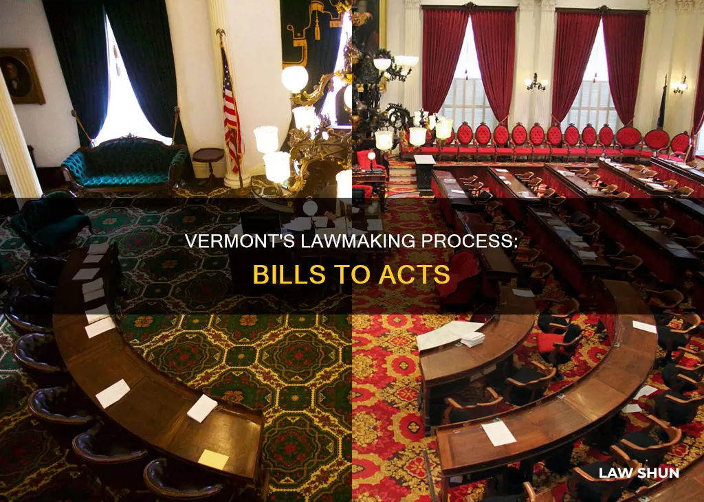 how a bill becomes a law in vermont