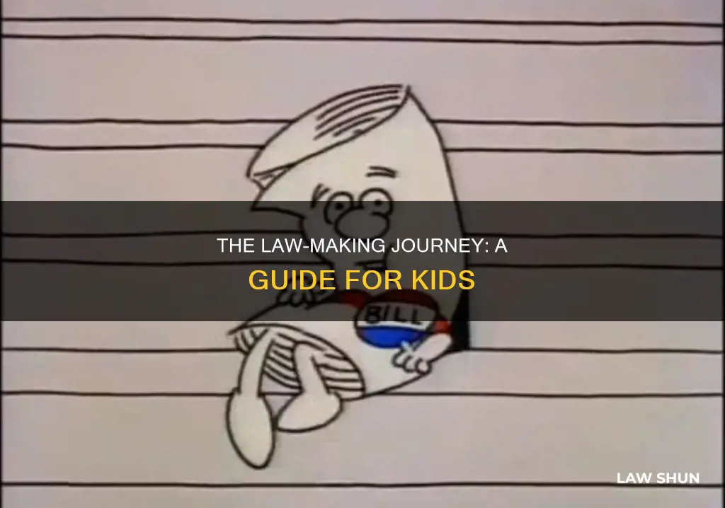 how a bill becomes a law kid version