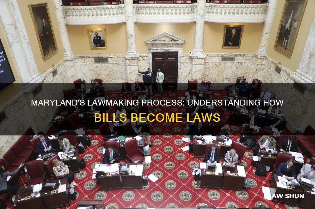 how a bill becomes a law maryland