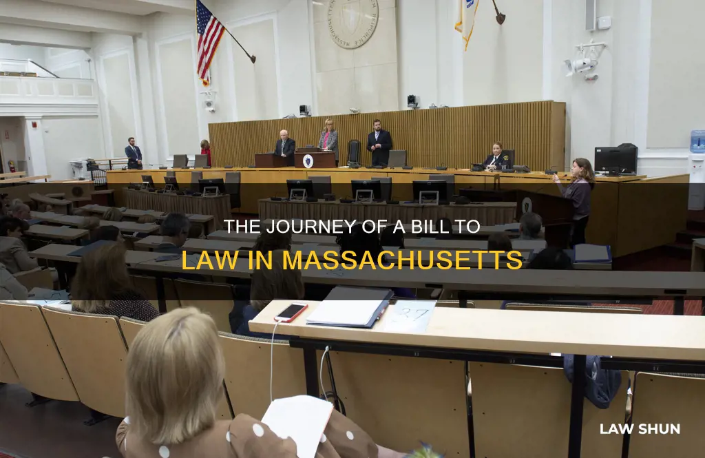 how a bill becomes a law massachusetts