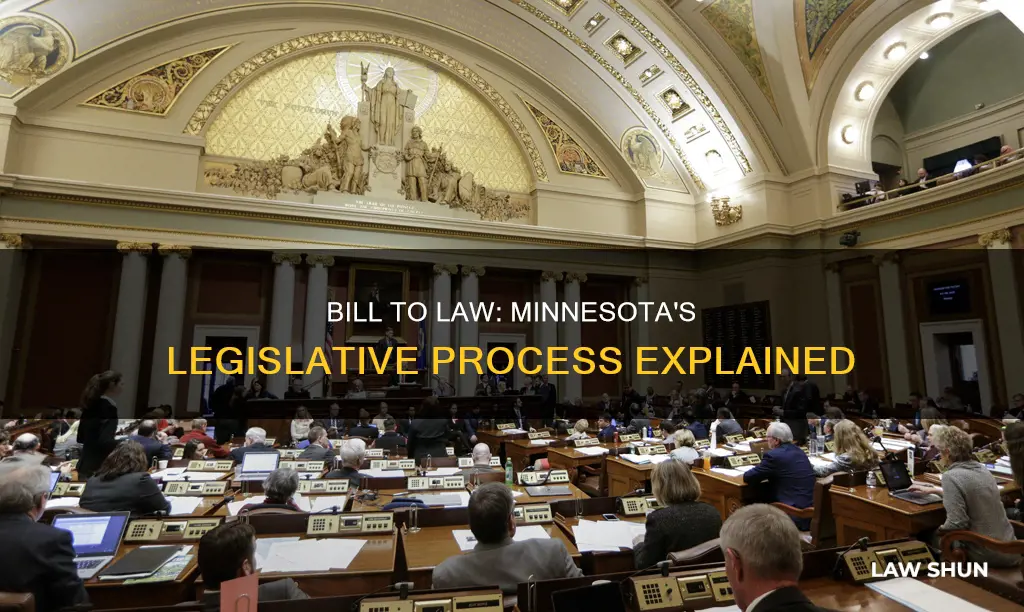 how a bill becomes a law minnesota