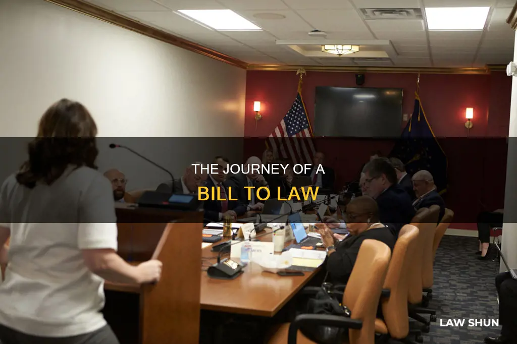 how a bill becomes a law notes