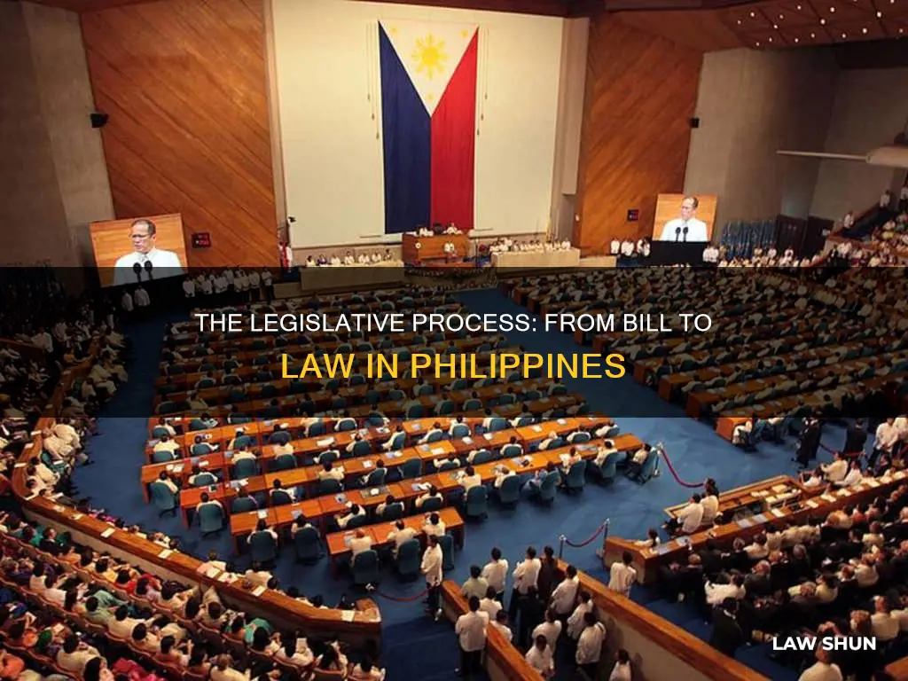 how a bill becomes a law ph