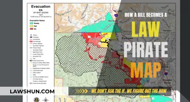 A Bill's Journey: Law-Making Pirate Map