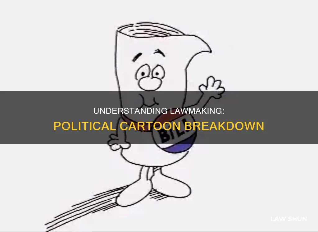 how a bill becomes a law political cartoon