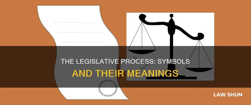 how a bill becomes a law symbols