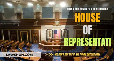 The Journey of a Bill to Law via the House