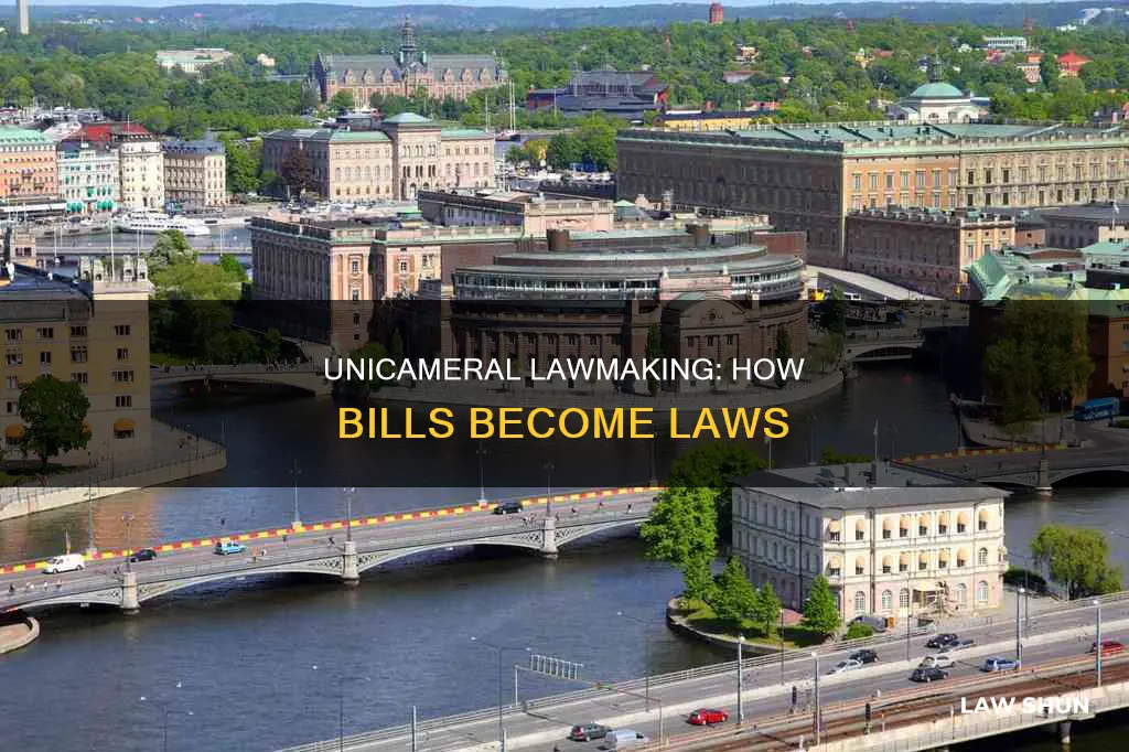 how a bill becomes a law unicameral government