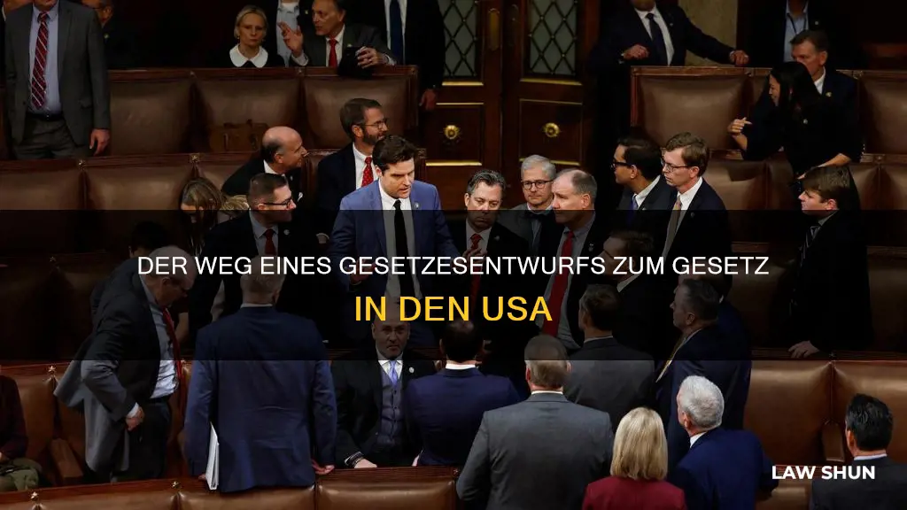 how a bill becomes a law usa deutsche erklärung