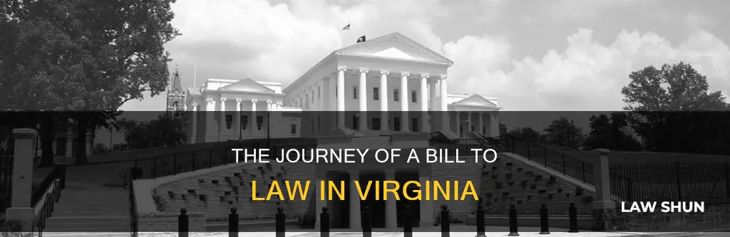 how a bill becomes a law virginia general assembly