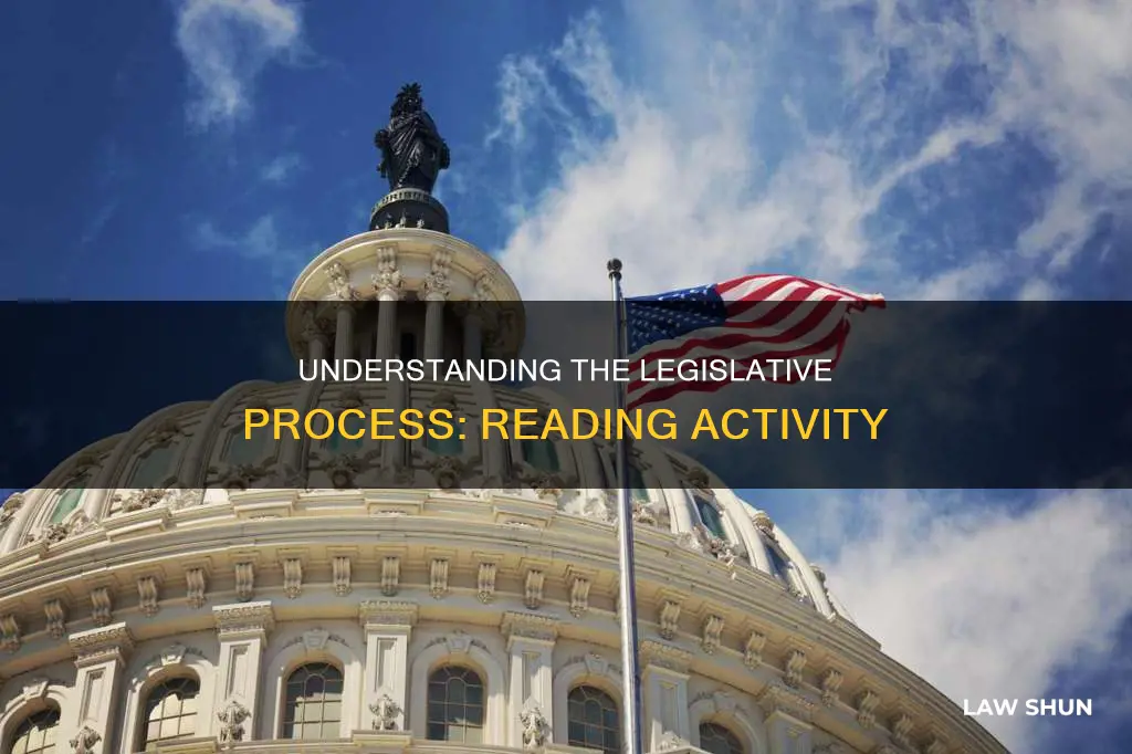 how a bill becomes law guided reading activity