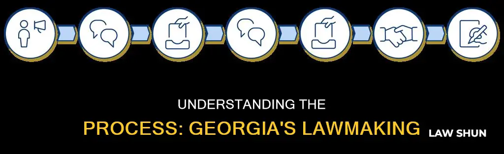 how a bill becomes law in georgia