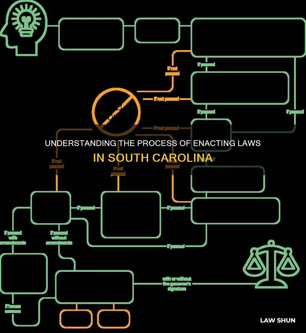 how a bill becomes law in sc