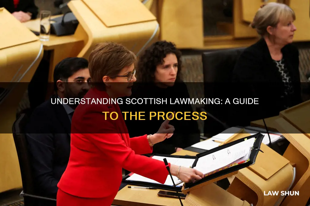 how a bill becomes law scottish parliament