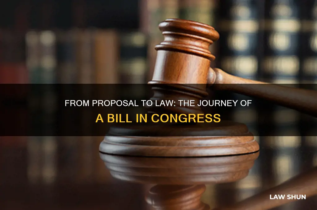 how a bill comes a law