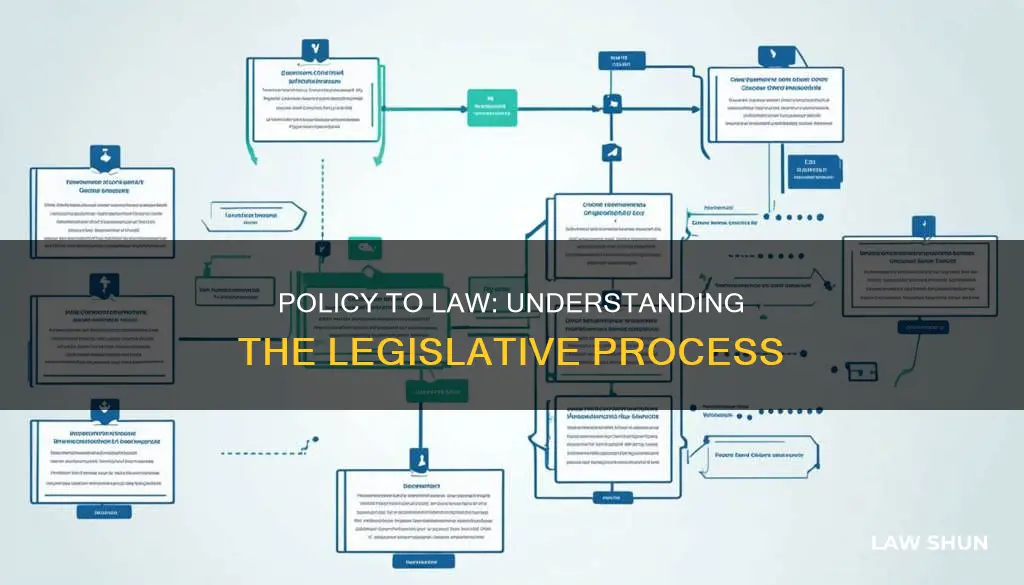 how a policy becomes a law