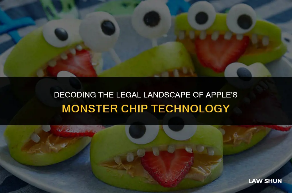 how apple monster chip keeps law