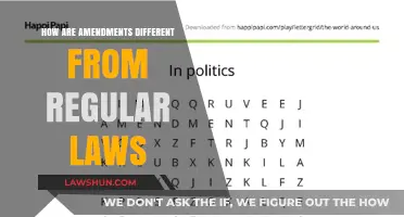 Amendments vs. Laws: What's the Real Difference?
