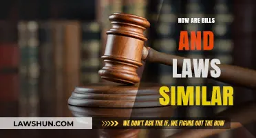 Understanding the Parallel Paths of Bills and Laws