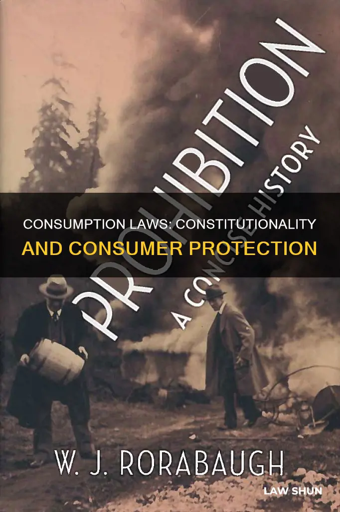 how are consumption laws constitutional