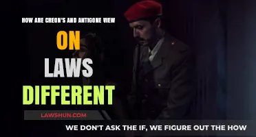 Creon vs Antigone: Conflicting Views on Law and Morality