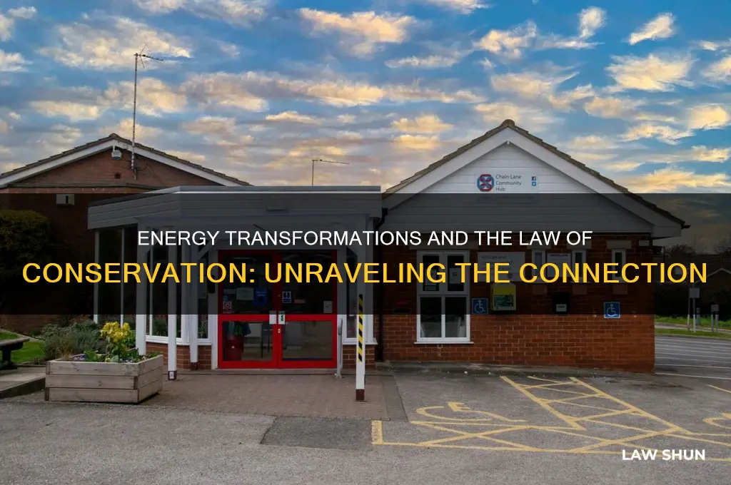 how are energy transformations related to the law of conservation