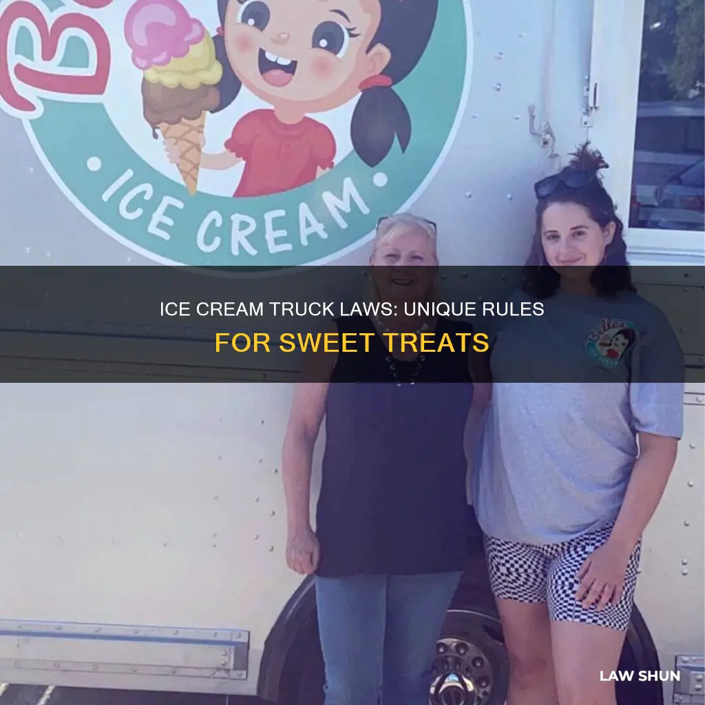 how are ice cream truck laws different from food truck
