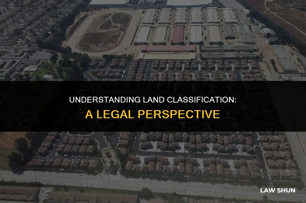 how are lands classified by law