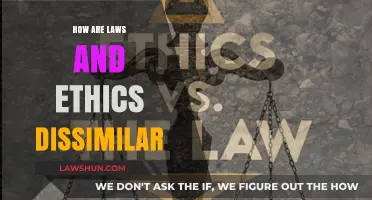 Exploring the Divergence: Laws vs. Ethics in Modern Society