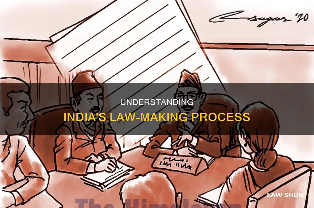 how are laws enacted in india