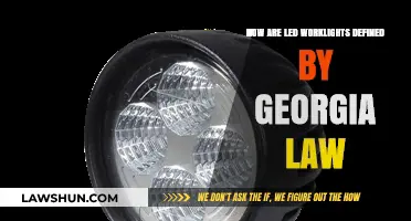 Georgia Law's Definition of LED Worklights: A Comprehensive Guide