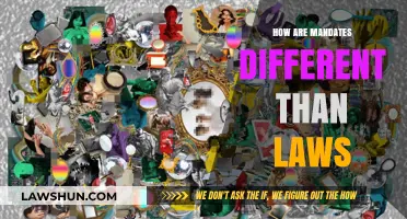 Mandates vs. Laws: What's the Difference?
