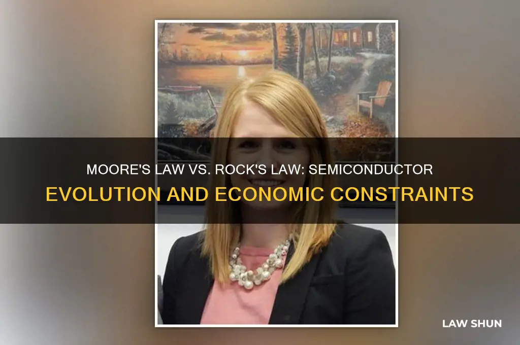how are moore law and relate to rocks law