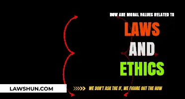 Moral Values, Laws, and Ethics: Understanding Their Interconnected Relationship