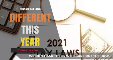 Tax Laws: What's New and Different This Year?