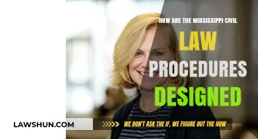 Understanding Mississippi's Civil Law Procedures: Design and Functionality Explained