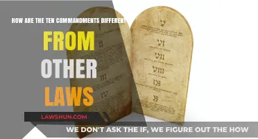 Commandments: Unique Laws of Morality and Faith