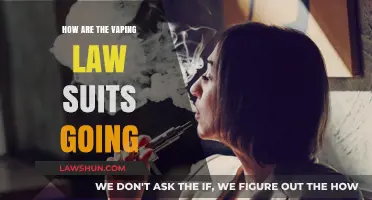 Vaping Lawsuits Update: Progress, Settlements, and Ongoing Legal Battles