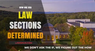 Unraveling the Mystery: How UVA Law Sections are Determined