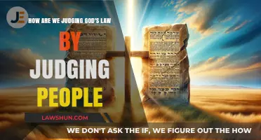 Judging Others, Judging God: Reflecting on Divine Law and Human Bias