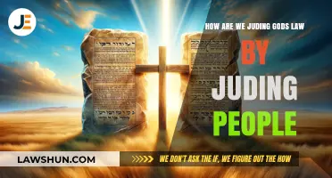 Judging God's Law: The Pitfalls of Judging People
