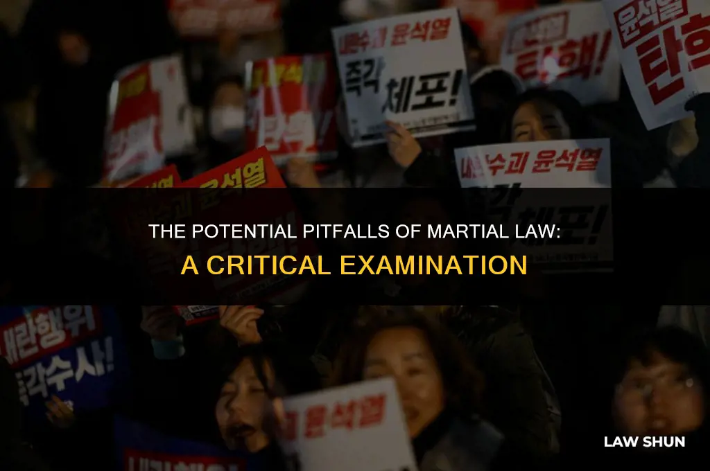 how bad wouod marshal law be